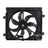 TYC 622880 Dual Radiator and Condenser Fan Assembly