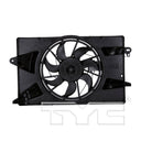 TYC 622920 Dual Radiator and Condenser Fan Assembly