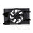 TYC 622920 Dual Radiator and Condenser Fan Assembly