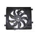 TYC 622960 Dual Radiator and Condenser Fan Assembly