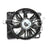TYC 622980 Dual Radiator and Condenser Fan Assembly