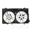 TYC 623010 Dual Radiator and Condenser Fan Assembly