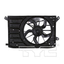 TYC 623020 Dual Radiator and Condenser Fan Assembly