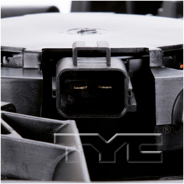 TYC 623040 Dual Radiator and Condenser Fan Assembly