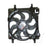 TYC 623070 Dual Radiator and Condenser Fan Assembly