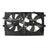 TYC 623100 Dual Radiator and Condenser Fan Assembly