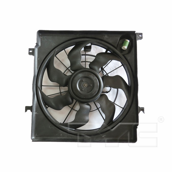 TYC 623110 Dual Radiator and Condenser Fan Assembly