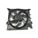 TYC 623120 Dual Radiator and Condenser Fan Assembly