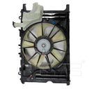 TYC 623160 Dual Radiator and Condenser Fan Assembly