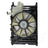TYC 623160 Dual Radiator and Condenser Fan Assembly