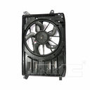TYC 623180 Dual Radiator and Condenser Fan Assembly