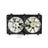 TYC 623230 Dual Radiator and Condenser Fan Assembly