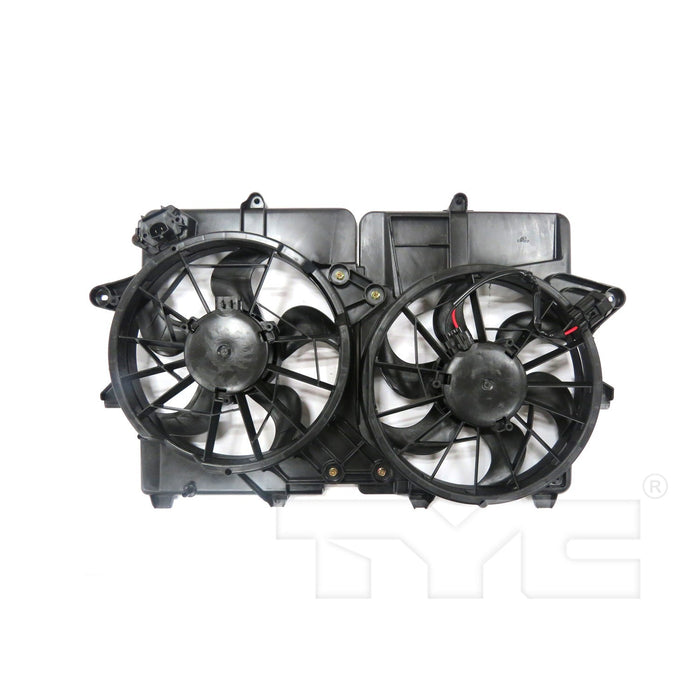 TYC 623240 Dual Radiator and Condenser Fan Assembly