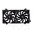 TYC 623260 Dual Radiator and Condenser Fan Assembly
