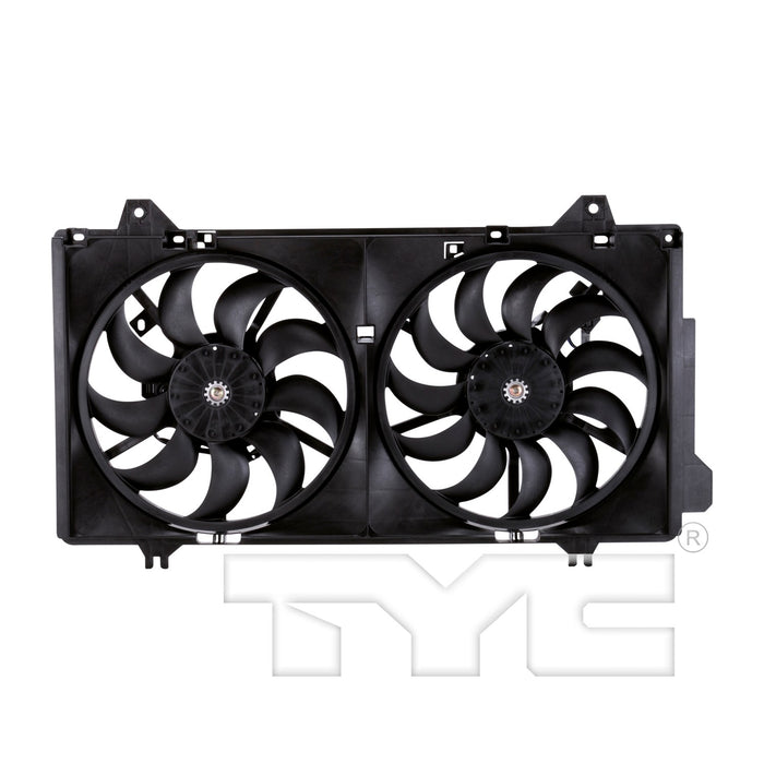 TYC 623260 Dual Radiator and Condenser Fan Assembly