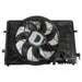 TYC 623280 Dual Radiator and Condenser Fan Assembly