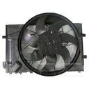 TYC 623280 Dual Radiator and Condenser Fan Assembly