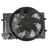 TYC 623280 Dual Radiator and Condenser Fan Assembly
