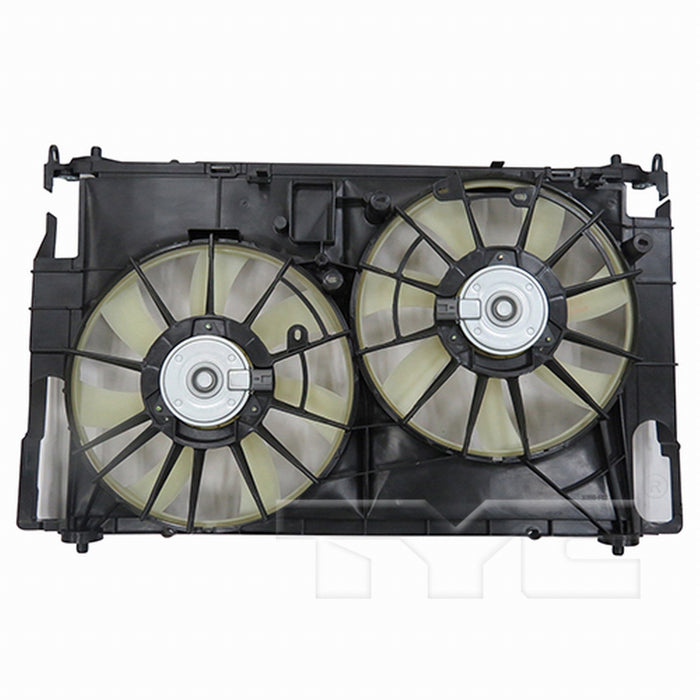 TYC 623290 Dual Radiator and Condenser Fan Assembly