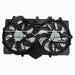 TYC 623300 Dual Radiator and Condenser Fan Assembly