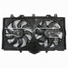 TYC 623300 Dual Radiator and Condenser Fan Assembly