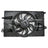 TYC 623340 Dual Radiator and Condenser Fan Assembly