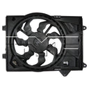 TYC 623410 Dual Radiator and Condenser Fan Assembly
