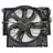 TYC 623430 Dual Radiator and Condenser Fan Assembly