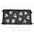 TYC 623450 Dual Radiator and Condenser Fan Assembly