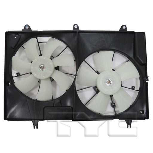 TYC 623460 Dual Radiator and Condenser Fan Assembly