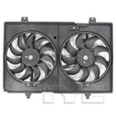 TYC 623490 Dual Radiator and Condenser Fan Assembly