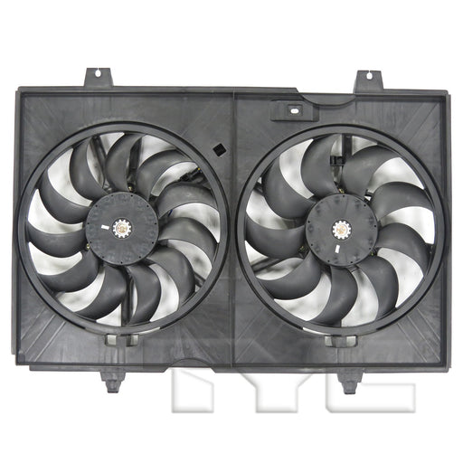TYC 623490 Dual Radiator and Condenser Fan Assembly