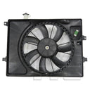 TYC 623510 Dual Radiator and Condenser Fan Assembly