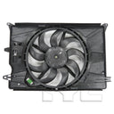 TYC 623530 Dual Radiator and Condenser Fan Assembly