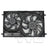 TYC 623540 Dual Radiator and Condenser Fan Assembly
