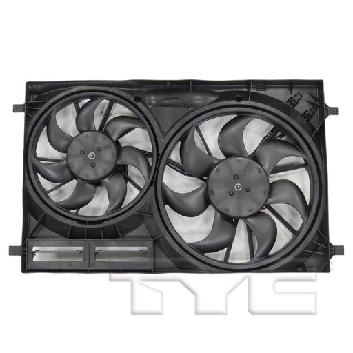 TYC 623540 Dual Radiator and Condenser Fan Assembly