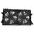 TYC 623620 Dual Radiator and Condenser Fan Assembly