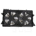 TYC 623620 Dual Radiator and Condenser Fan Assembly
