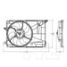 TYC 623650 Dual Radiator and Condenser Fan Assembly