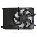 TYC 623650 Dual Radiator and Condenser Fan Assembly