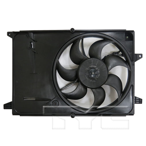 TYC 623650 Dual Radiator and Condenser Fan Assembly