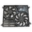 TYC 623670 Dual Radiator and Condenser Fan Assembly