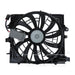 TYC 623680 Dual Radiator and Condenser Fan Assembly