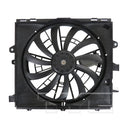 TYC 623680 Dual Radiator and Condenser Fan Assembly