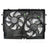TYC 623710 Dual Radiator and Condenser Fan Assembly
