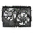 TYC 623730 Dual Radiator and Condenser Fan Assembly