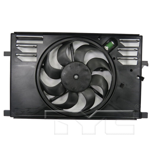 TYC 623740 Dual Radiator and Condenser Fan Assembly