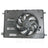 TYC 623790 Dual Radiator and Condenser Fan Assembly