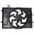 TYC 623820 Dual Radiator and Condenser Fan Assembly - Upper