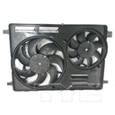 TYC 623840 Dual Radiator and Condenser Fan Assembly